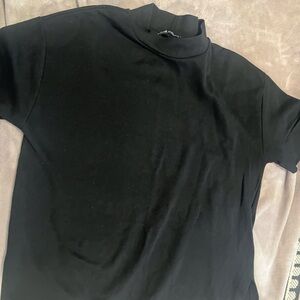 Zara turtle neck black - size large